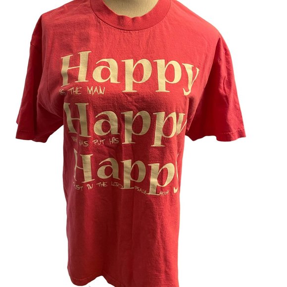 Duck Commander Tee Large Signed Biblical Quote From Psalms 40:4 - Picture 1 of 6